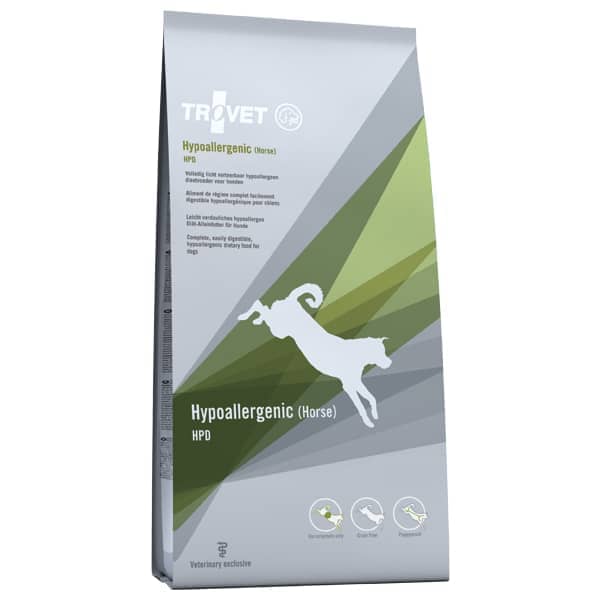 Trovet Hypoallergenic HPD veterinārā suņu barība alerģijām ar zirgu 10 kg